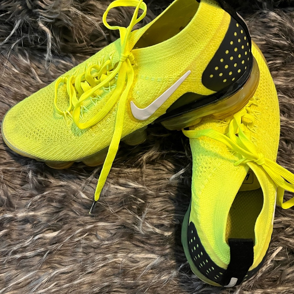 Nike Bright Yellow Running Shoes